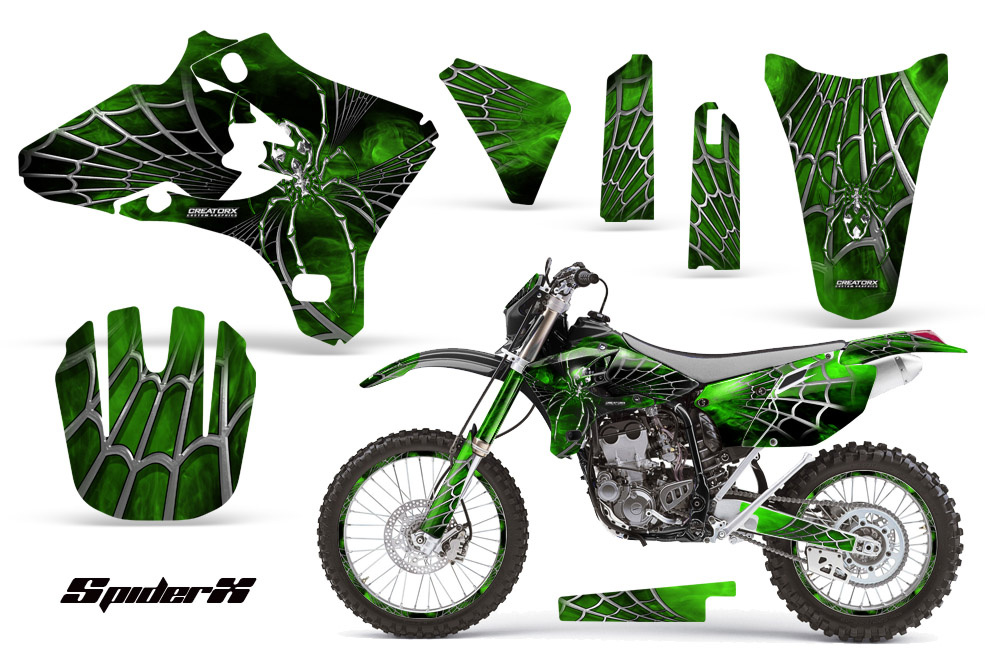 Yamaha YZ250 YZ450 03-05 WR250 WR450 05-06 SpiderX Green BB NP Rims